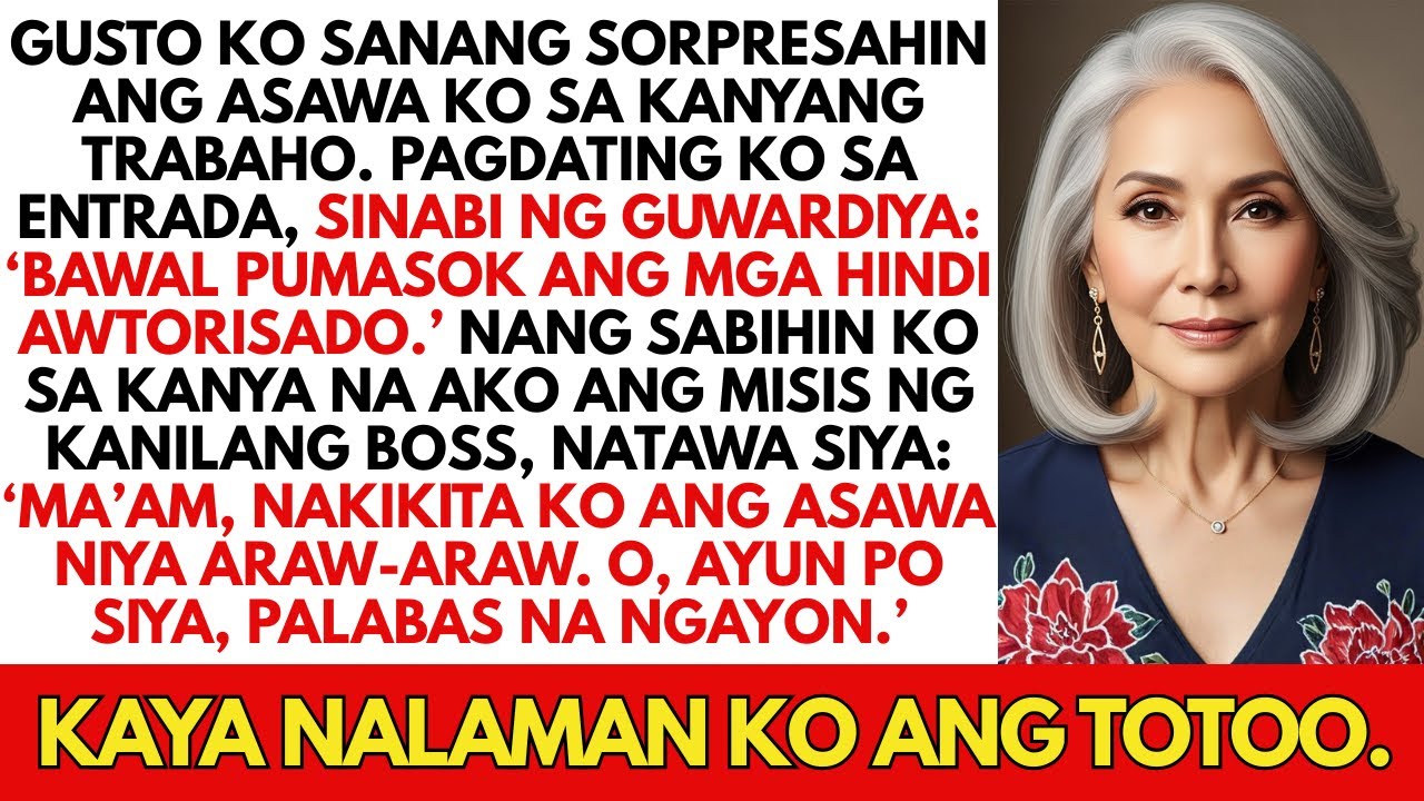 Gusto kong sorpresahin ang asawa ko sa trabaho… pero natuklasan ko ang kanyang lihim na 'asawa'!