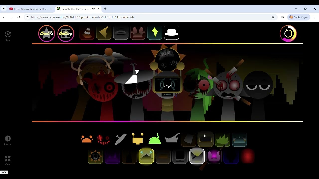 Sprunki The Reality  SpECTrUm 11 x Double Date Remix