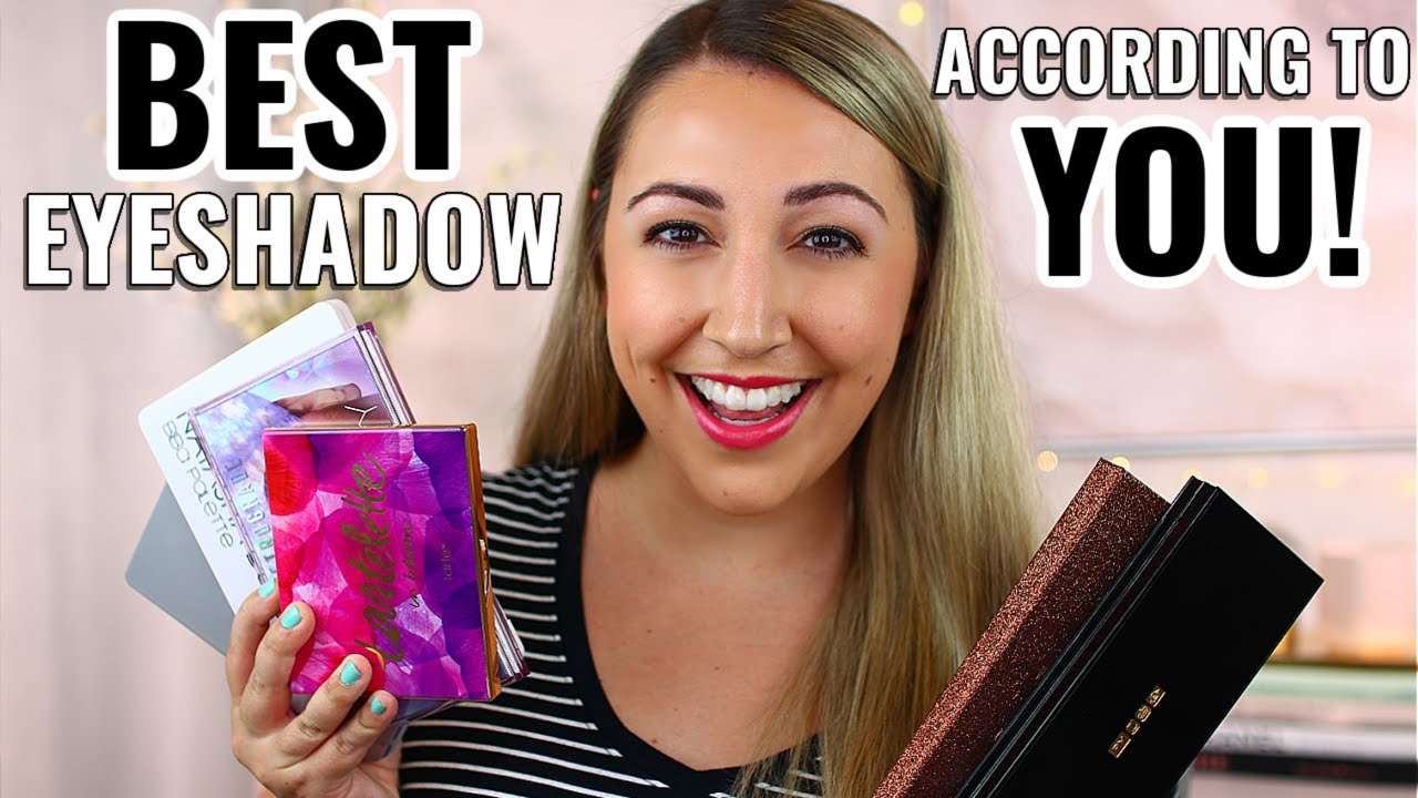 TOP 10 Eyeshadow Palettes of ALL TIME.. According to YOU!