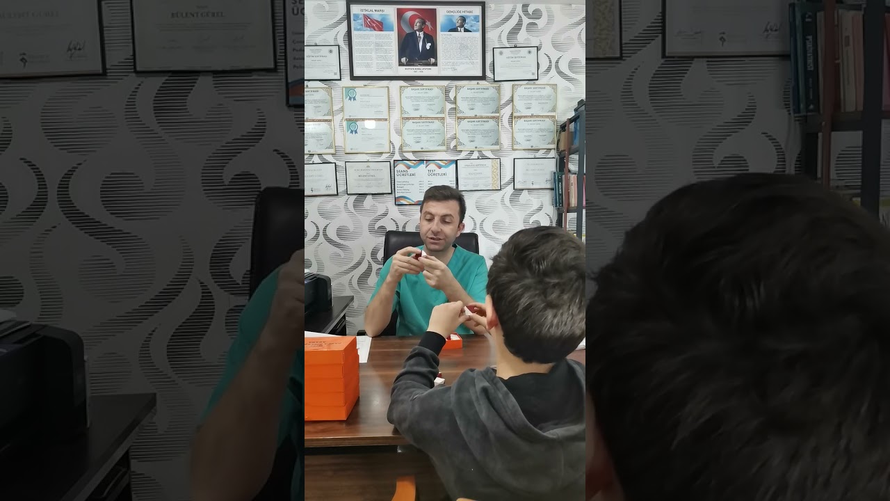 Çocuk, ergen ve yetişkin psikoloji uzmanı Bülent Gürel wisc-r uygulama örnek videosu