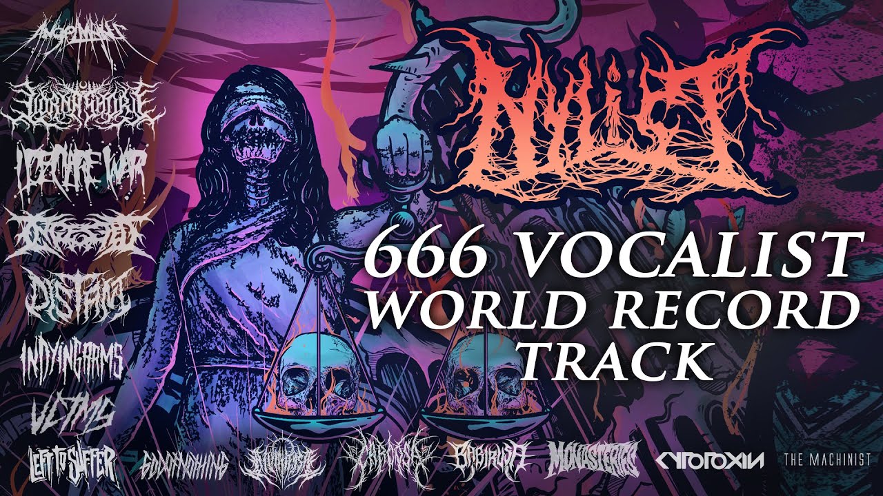 NYLIST - 666 VOCALIST WORLD RECORD TRACK (REMASTERED) [OFFICIAL VISUALIZER] (2023) SW EXCLUSIVE