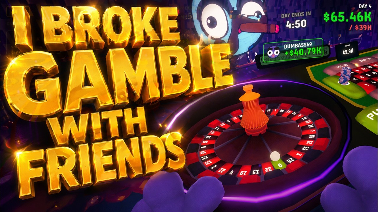I broke Gamble With Your Friends (Infinite money/win)