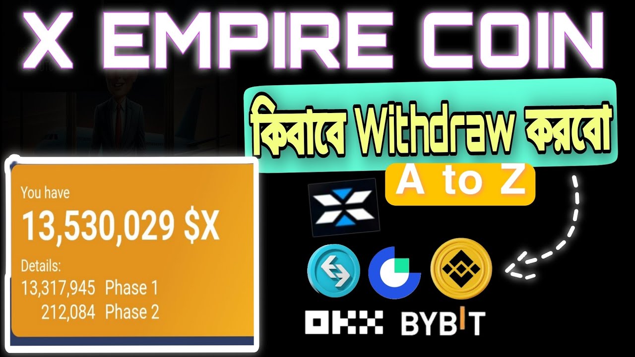 X Empire Airdrop Claim | X Empire Airdrop Claim And Withdraw in Bank | X Empire Airdrop Withdraw