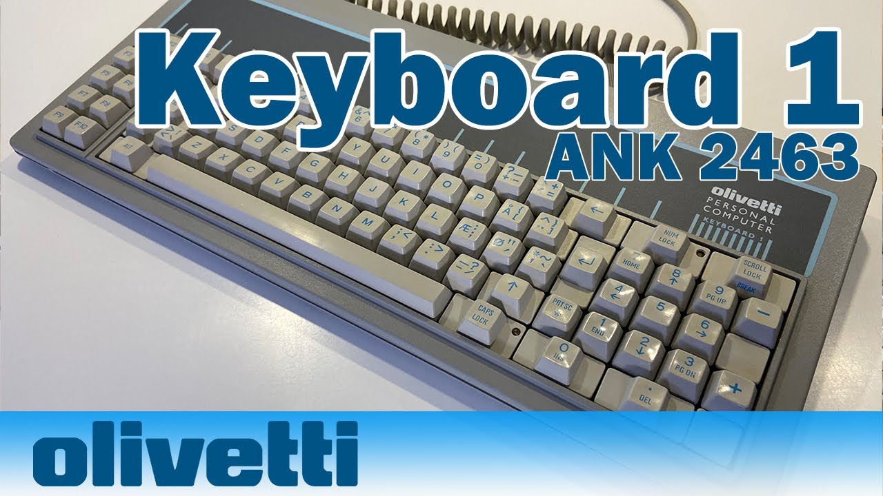 Olivetti Keyboard 1 - ANK 2463 (IBM Model F)