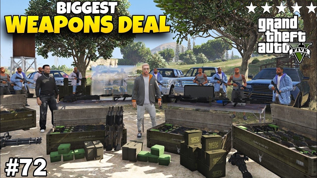 Weapons deal with American GANG Gone wrong || Ep 72 || #gta5