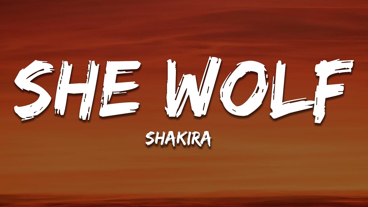 Shakira - She Wolf (Sped Up) [Lyrics]