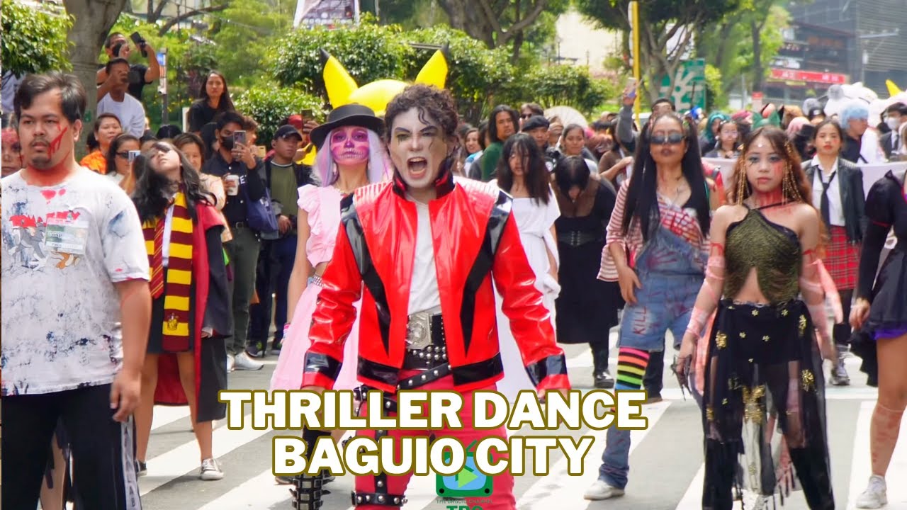 BAGUIO CITY'S AWESOME THRILLER DANCE W/ DARYL JACKSON AND THE BAGUIO COSPLAYERS