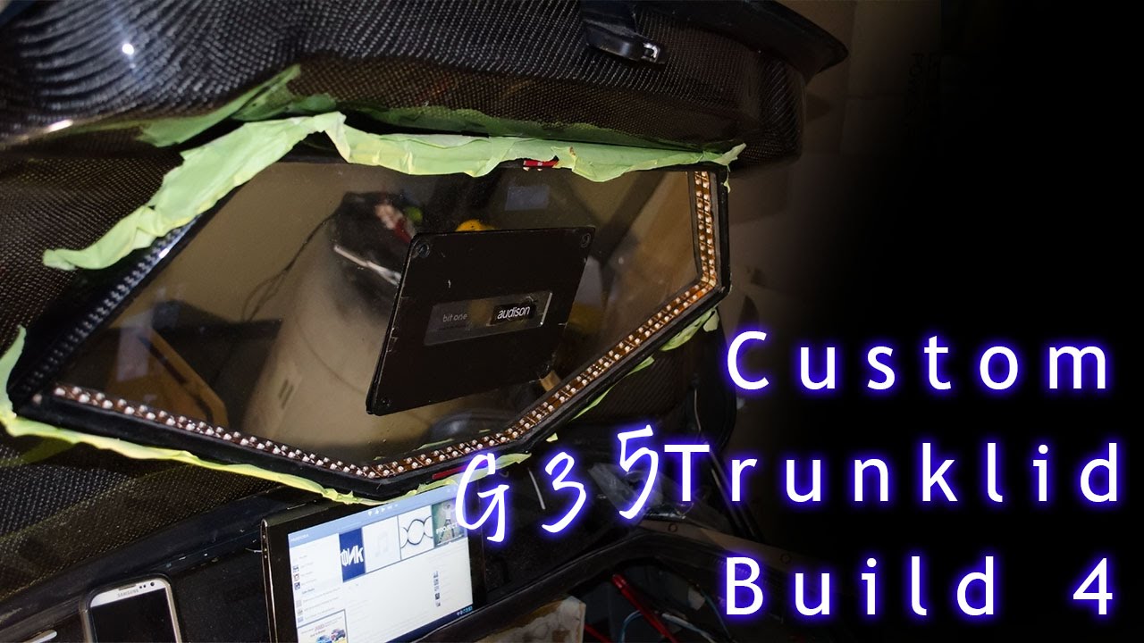 Custom Trunk Lid pt.4 | VIP Infiniti G35 Build
