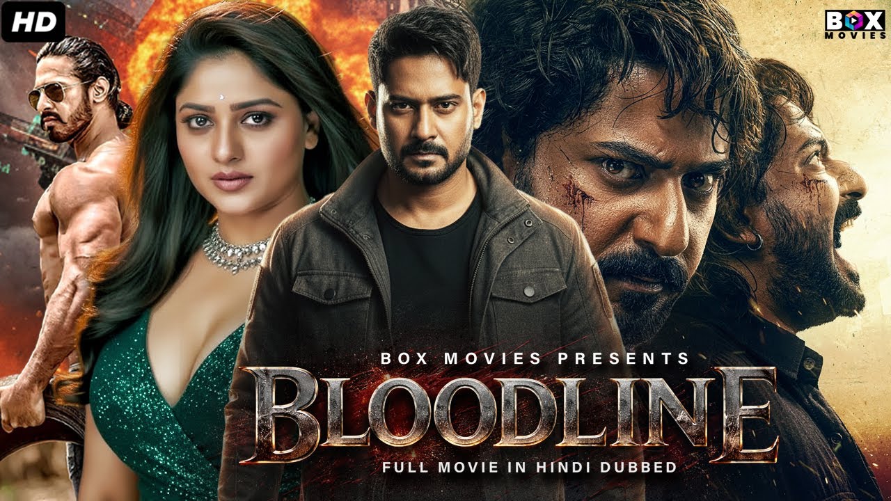 BLOODLINE - South Movie Hindi Dubbed Full | Prajwal Devaraj, Rachita Ram | Action Thriller Movie