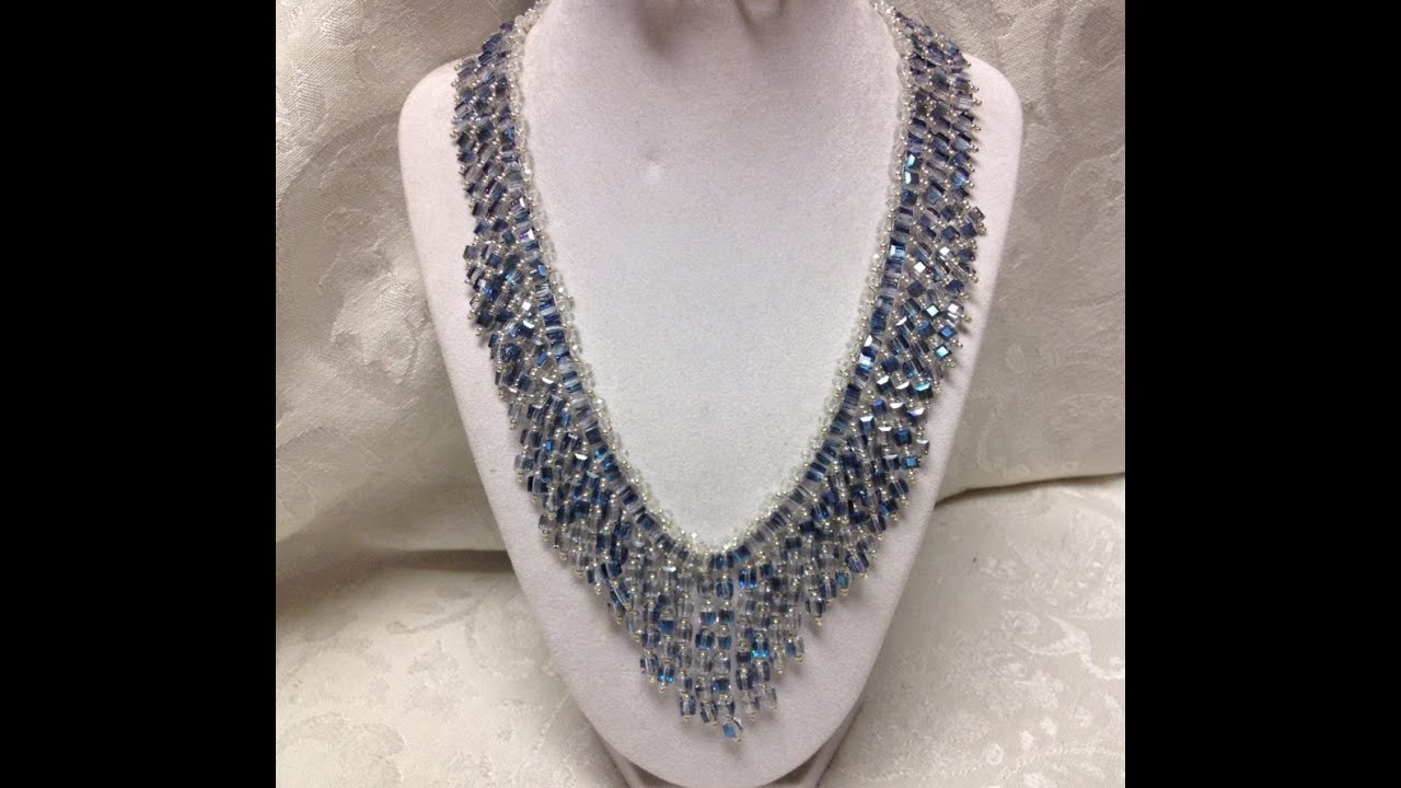 Crystal Cube Necklace Tutorial part one