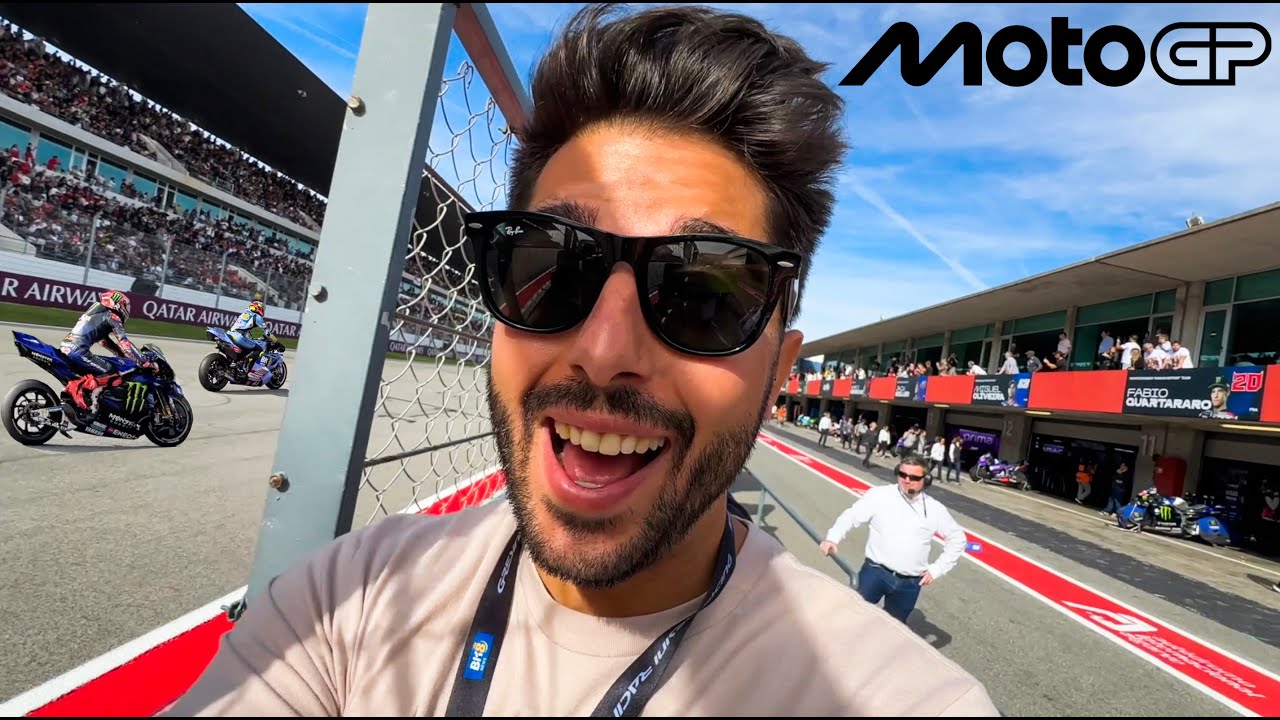 UN D&Iacute;A de CARRERA DESDE DENTRO de MOTO GP 🤩