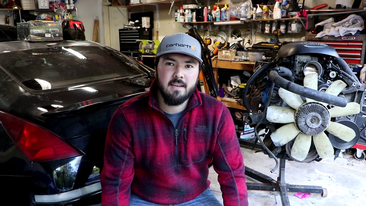 THE BEGINNING OF OUR BIG PROJECT - 350Z LS SWAP EP. 1