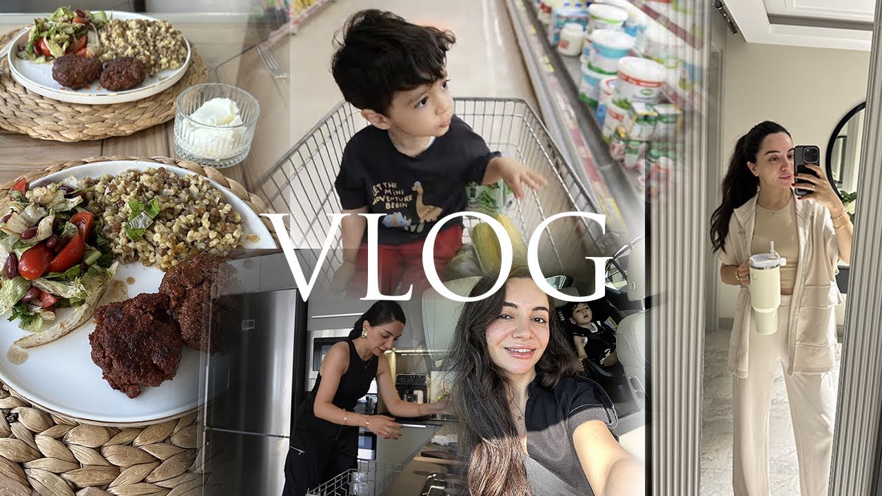 VLOG | MUTFAKTAYIZ | OĞLUMLA MARKET ALIŞVERİŞİ | OYUN OKULU | MERCİMEKLİ BULGUR PİLAVI #reklam