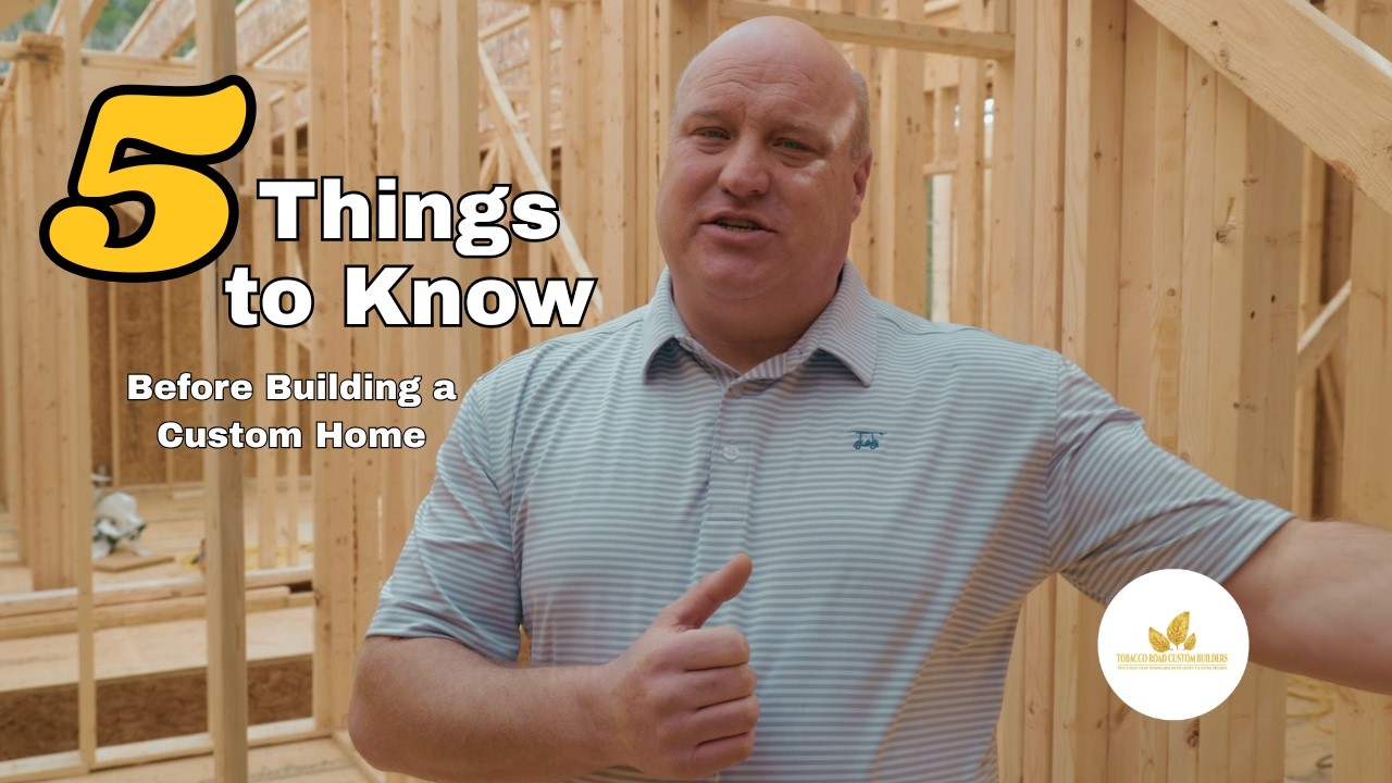 5 Things to Know Before Building a Custom Home |  Builder Advice
