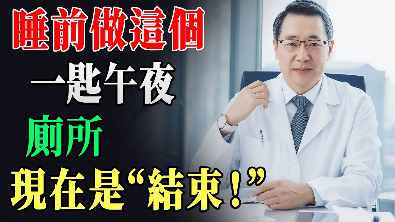 為了拯救腎臟，請務必喝「這個」！夜間上廁所次數減半：長者必知的神秘飲品，3天夜尿從5次變2次！泌尿科醫師親測 !