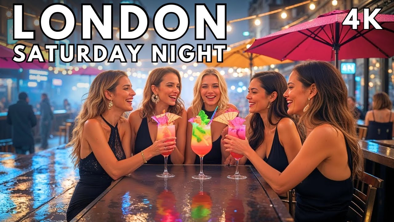 🇬🇧 London Nightlife in Soho – The Ultimate Destination for Drinks & Nightclubs | 4K HDR