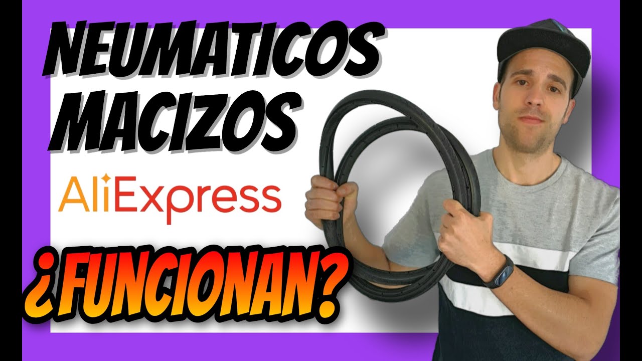 NEUMATICOS TANNUS ALIEXPRESS | TANNUS IMITACION | La RUEDA que NUNCA PINCHA❗❗❗🤞