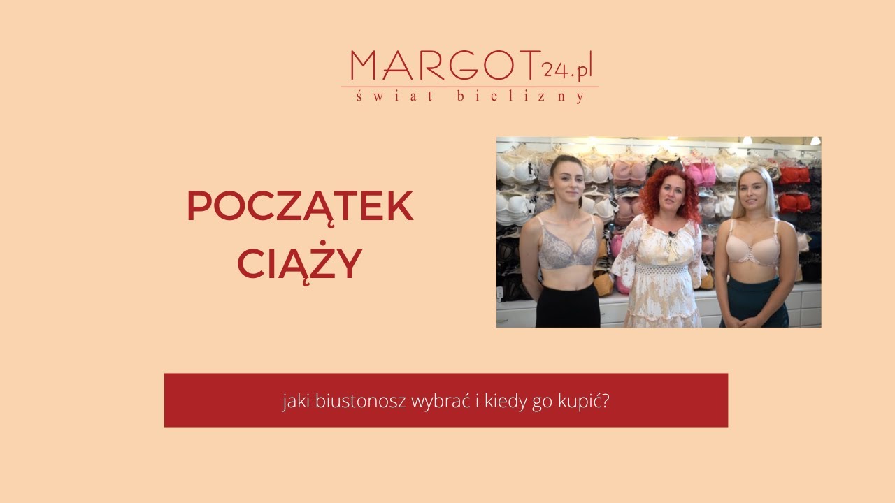 Początek ciąży - jaki biustonosz wybrać i kiedy go kupić?