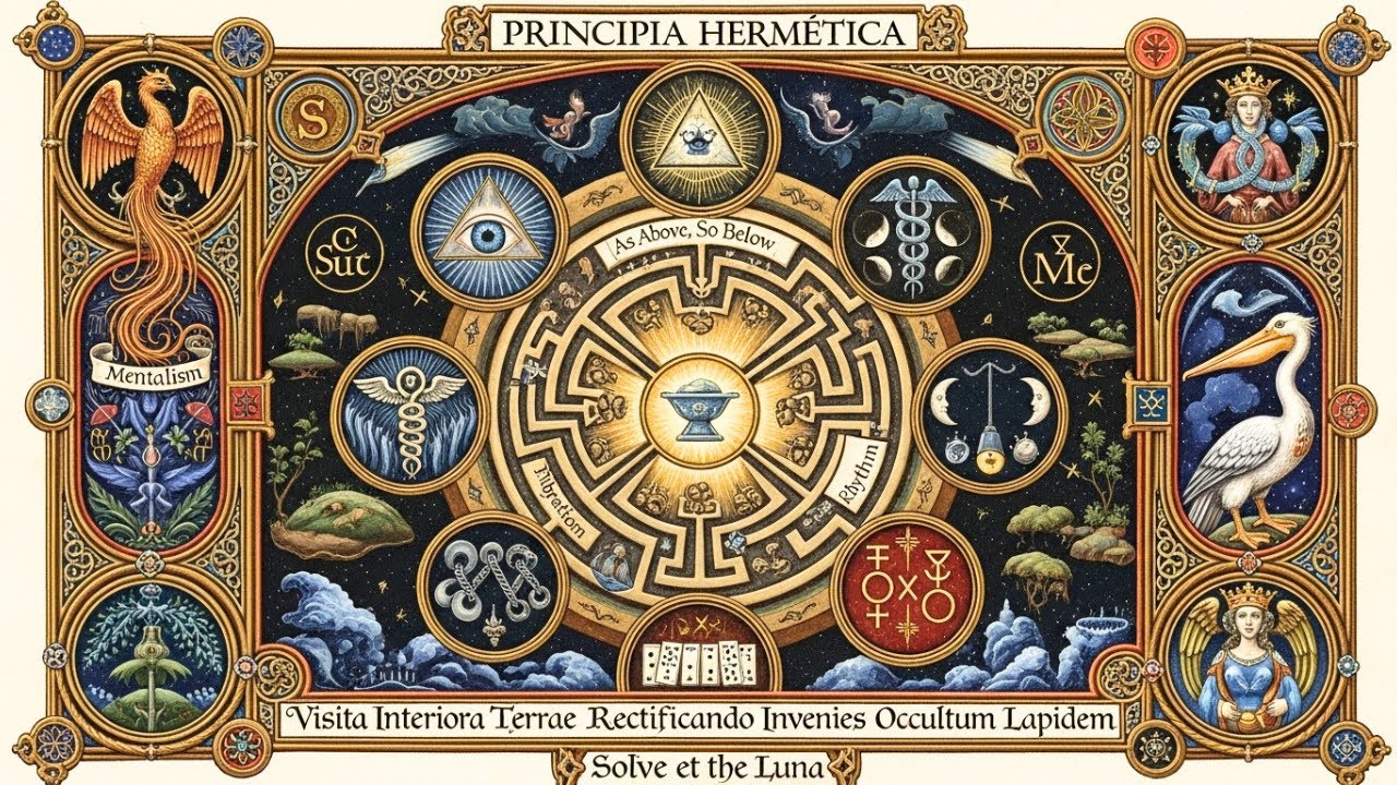 The Hermetic Principles as a Map of Inner Transformation (Beyond Simplification)