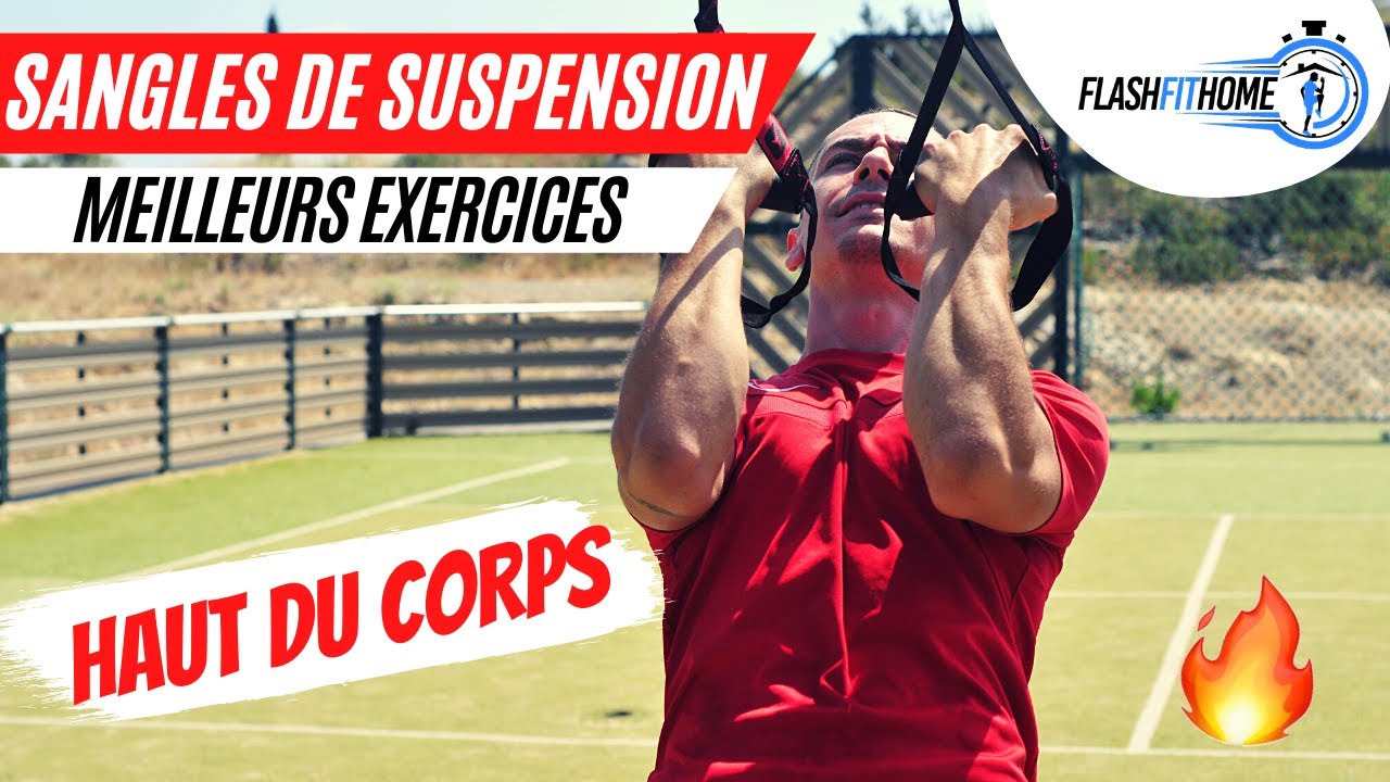 24 Meilleurs exercices avec SANGLES (type TRX) pour T'EXPLOSER le HAUT DU CORPS