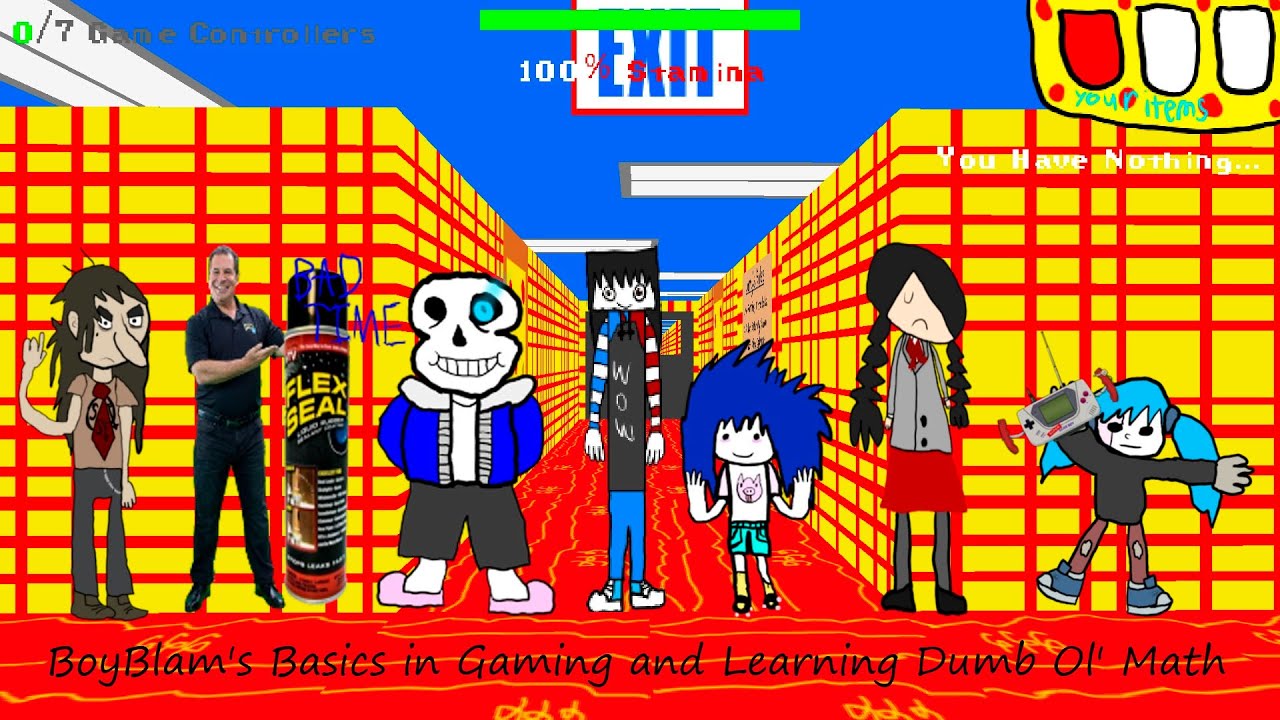 BoyBlam's Basics in Gaming and Learning Dumb Ol' Math (Мод)