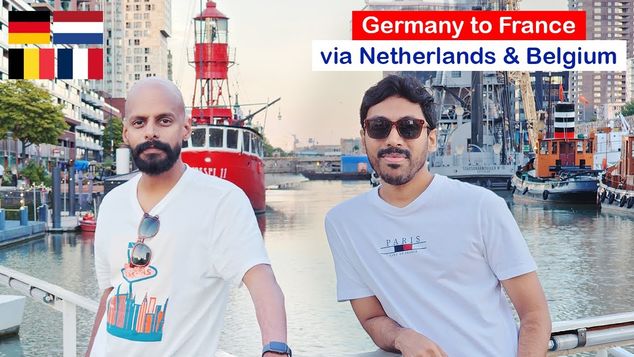 Germany to France | Exploring Netherlands & Belgium Along the Way | 4 Countries | Malayalam | Day 3