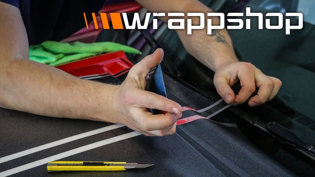 MUSTANG Racing Stripes Application! 🔥🚘 | wrappshop.eu