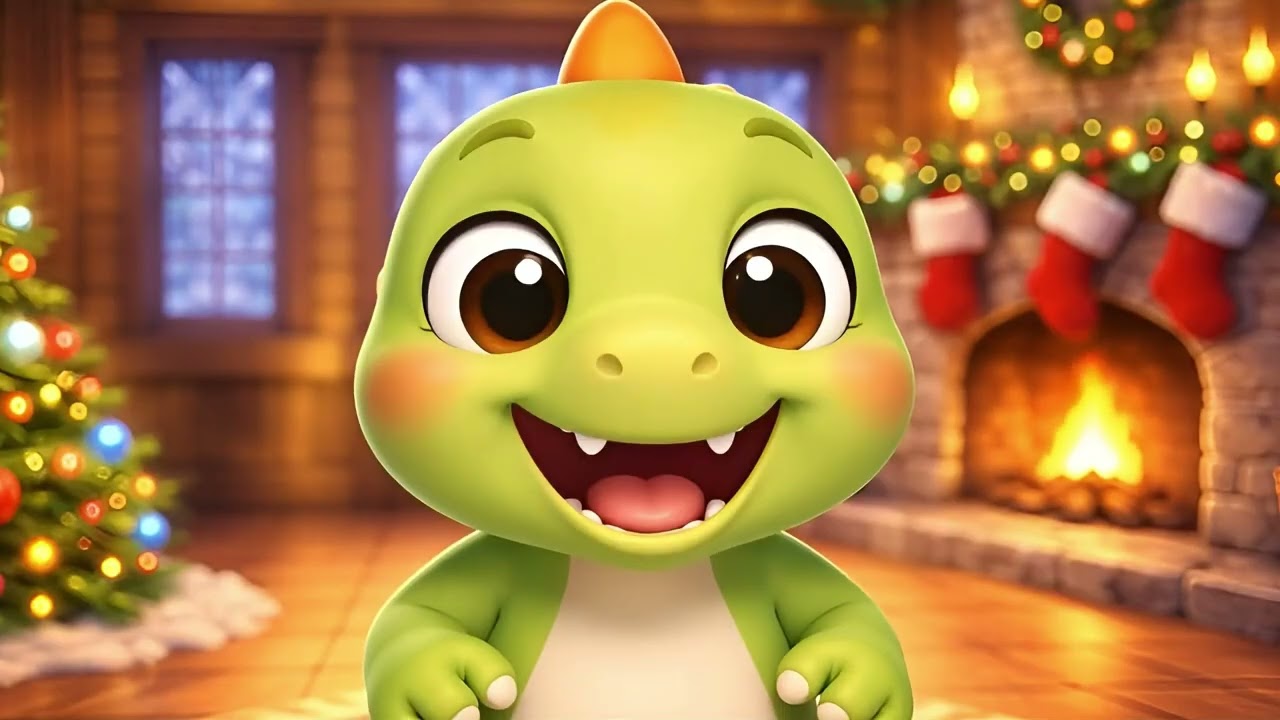 La Primera Navidad con Robodino  Canción Infantil