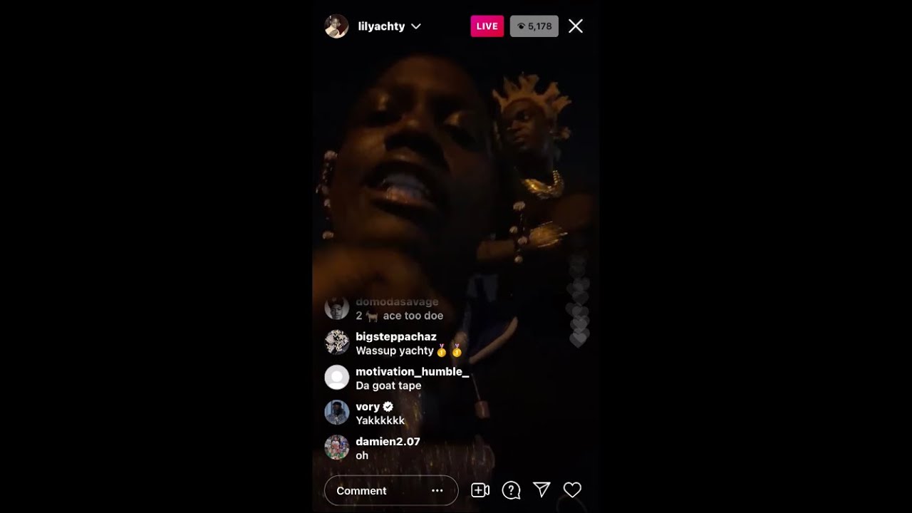 Lil Yachty Instagram Live. Ft. Kodak Black. 7/25/21