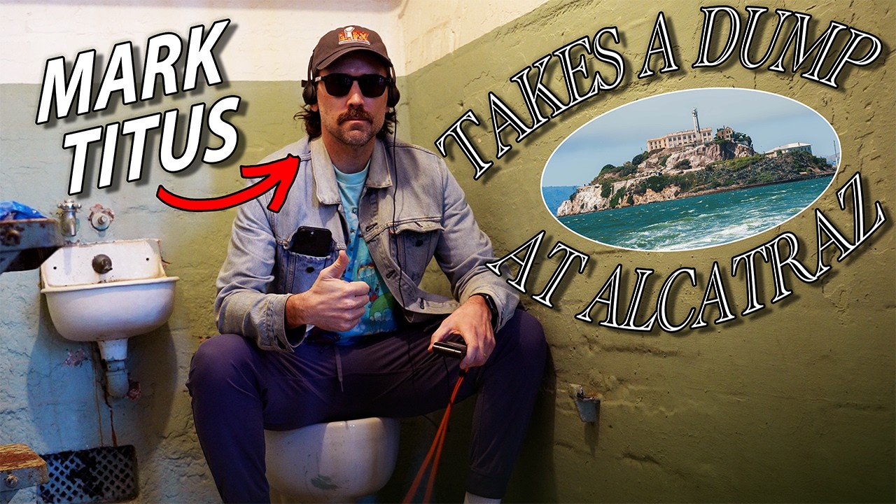 Mark Titus Takes a Dump at Alcatraz | Yak Mini-VLOG