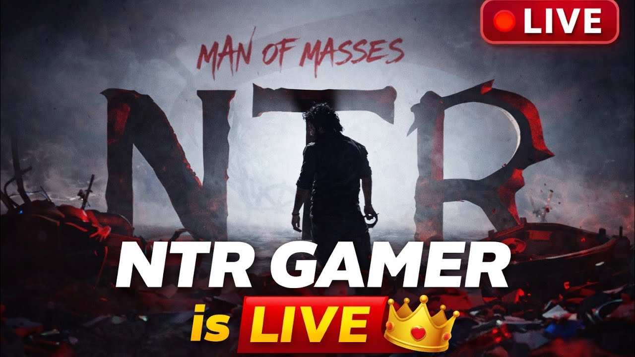 NTR GAMER IS LIVE 👑  GAME PLAY 🎮 ||  STREAM 🛑||#streaming, #livestreaming, #watchnow #viral