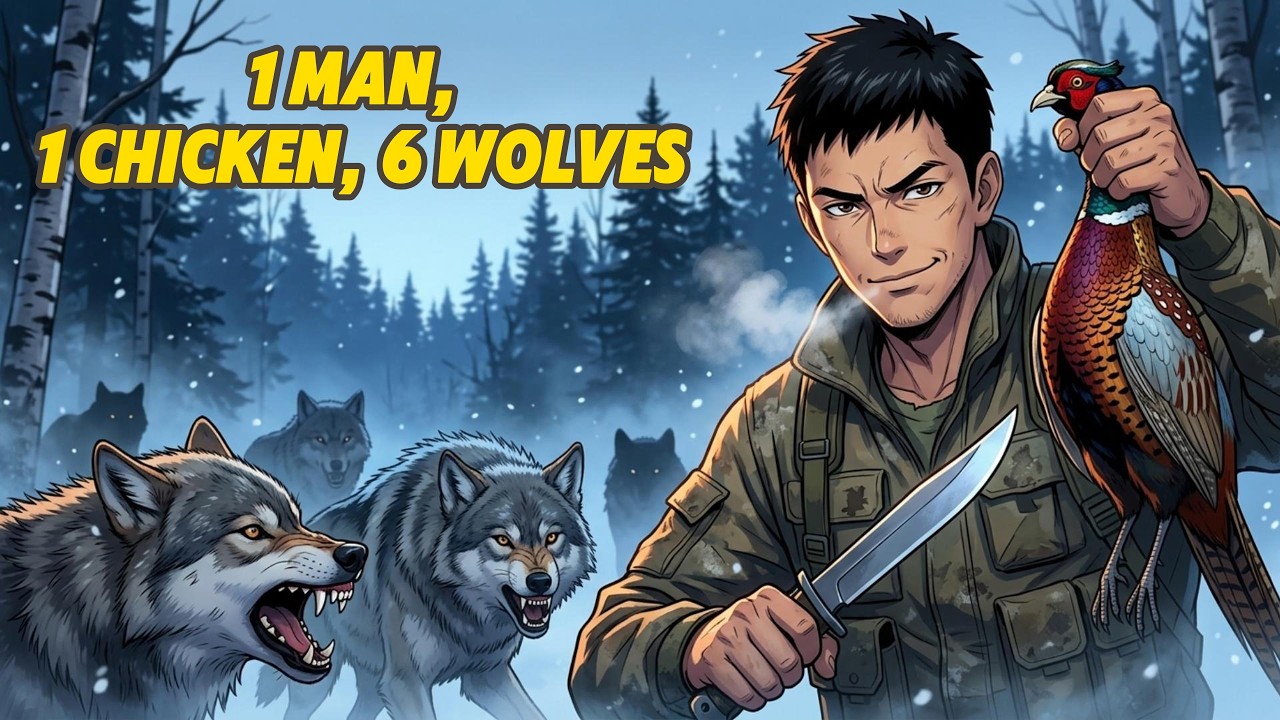 A VETERAN Hunts to Save His STARVING Sister&hellip; Then Comes FACE-TO-FACE With a TAIGA WOLF PACK!#manhwa