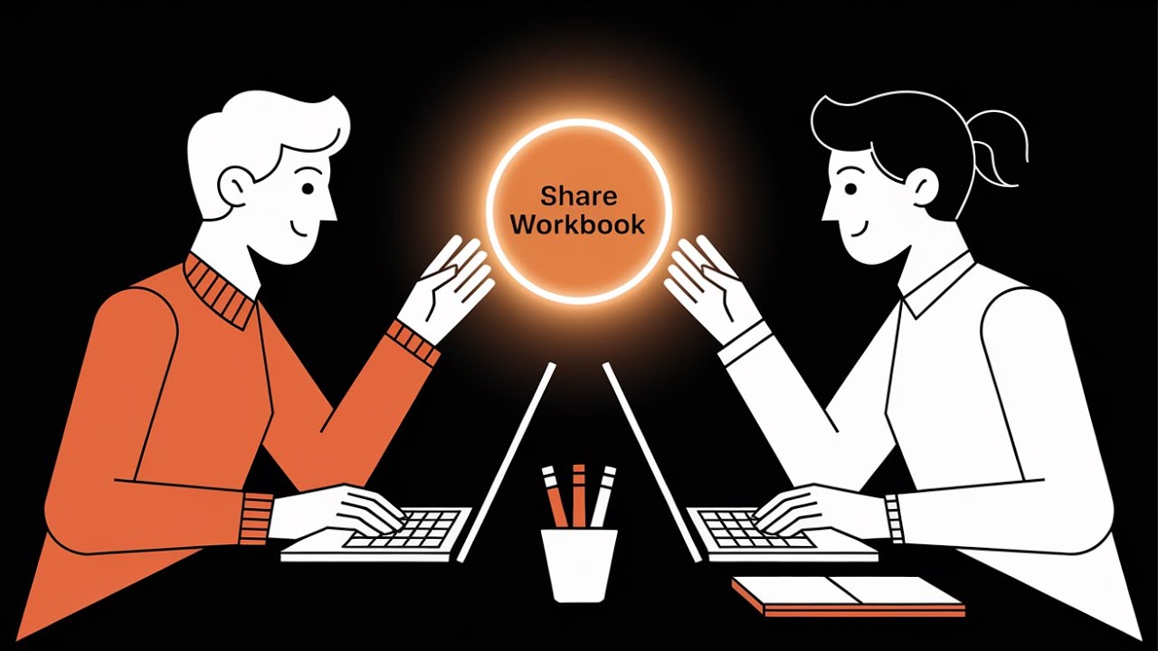 How to Share Workbook in Excel 365 | Real-Time Collaboration 💼