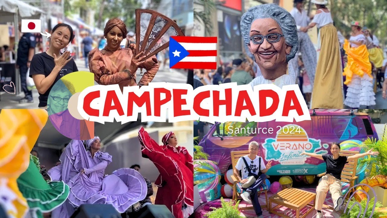 ¡Me divertí mucho! ｜Puerto Rico vlog de Campechada Santurce 2024 🇵🇷🎨