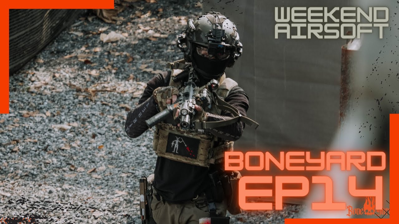 Weekend Airsoft EP14 | Boneyard Airsoft Field | APFG MCX Rattler #VFCเท่านั้น