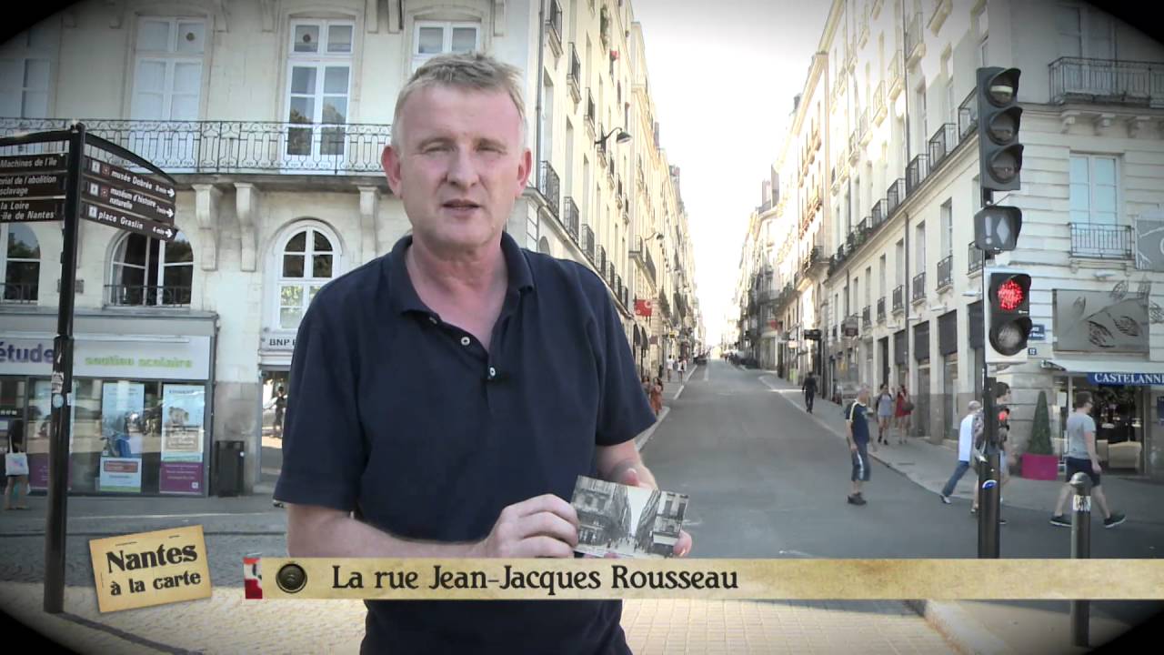 Nantes à la carte : la rue Jean-Jacques Rousseau