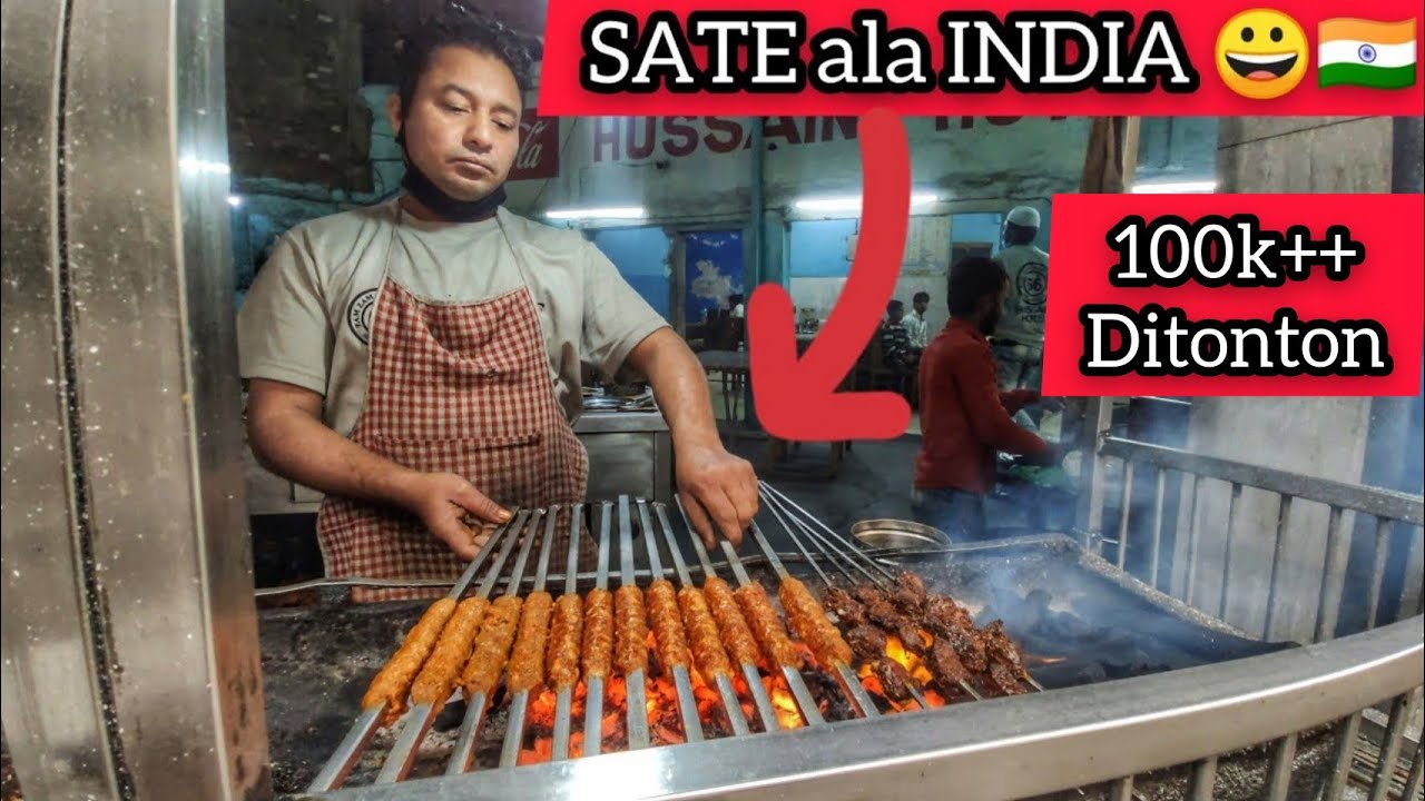 "SATE ala INDIA"| Tusuknya Ngeri!!!!|Seekh Kabab 😀🇮🇳👍🏼 (2020)