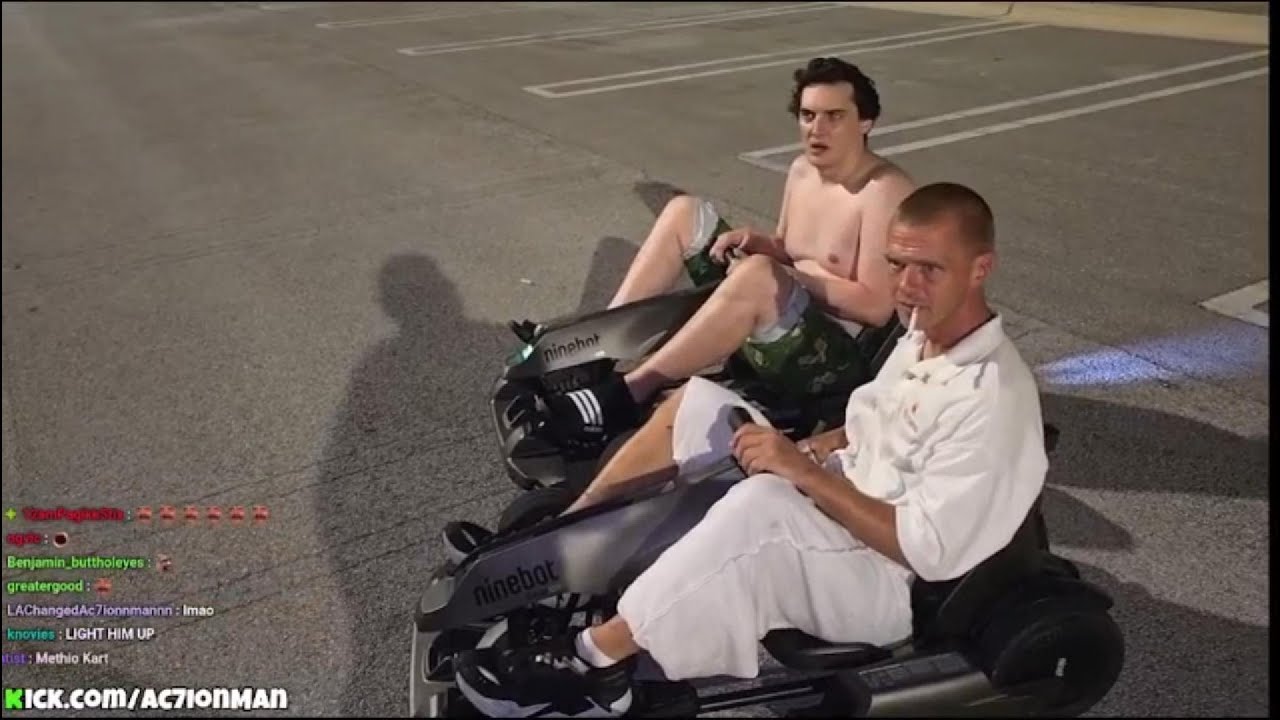 HENRY FORD CRASHES AND BREAKS AC7IONMAN'S GO KART...