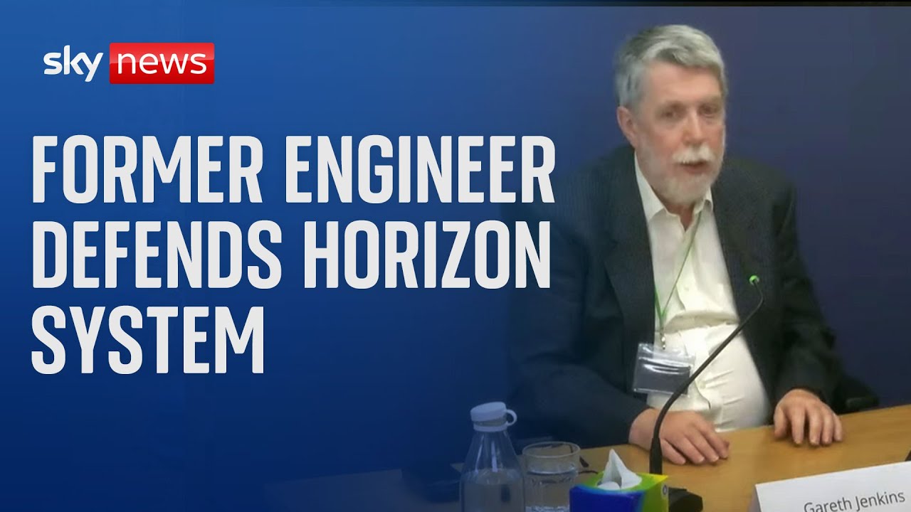 Post office scandal: Former engineer Gareth Jenkins defends Horizon system at inquiry