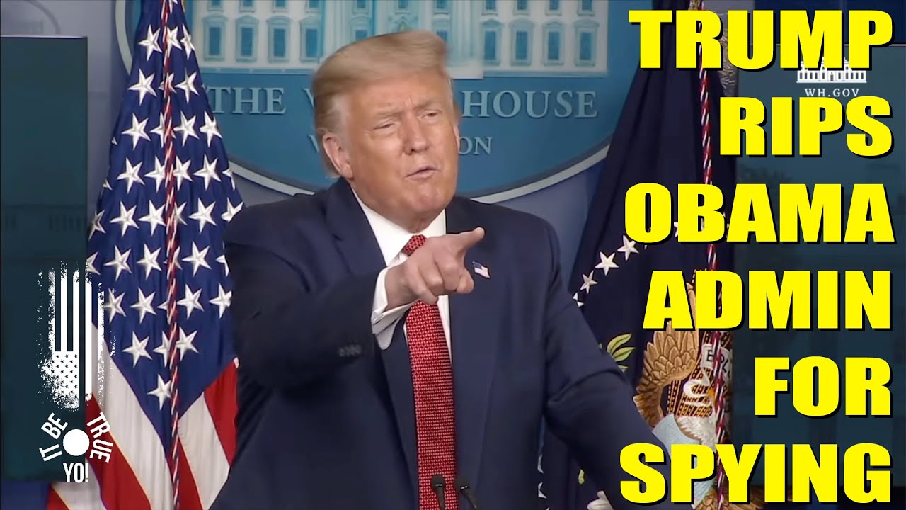 Trump Rips Obama Admin for Spying - MIC DROP - MEDIA SILENT!!!