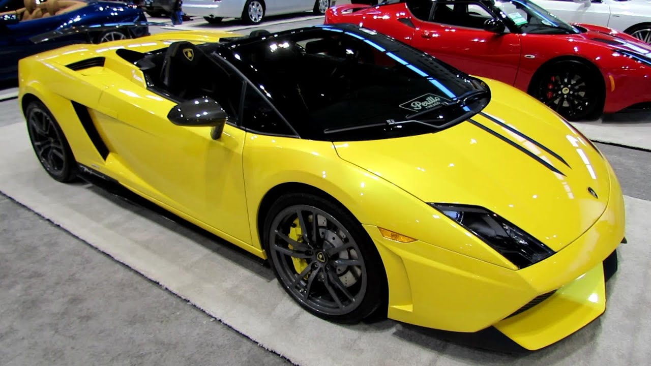 2014 Lamborghini Gallardo Performante Spyder - Exterior,Interior Walkaround- 2014 Chicago Auto Show