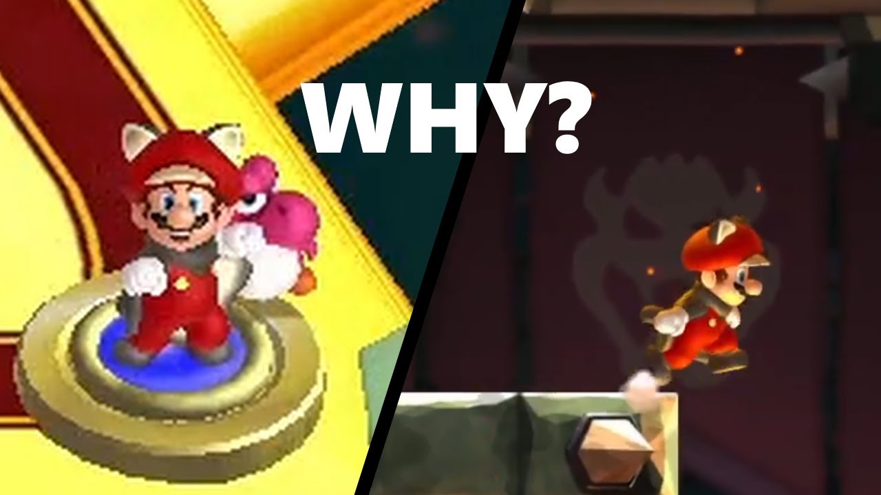 Why won't Baby Yoshi enter NSMBU 9-8?