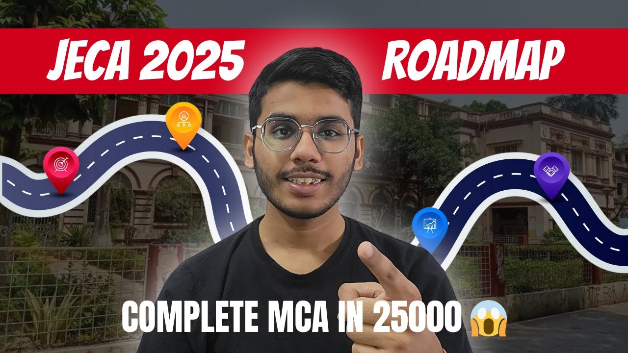 JECA 2025 Roadmap | Free Resources for JECA 2025 | Complete MCA in 25000 - Jadavpur University