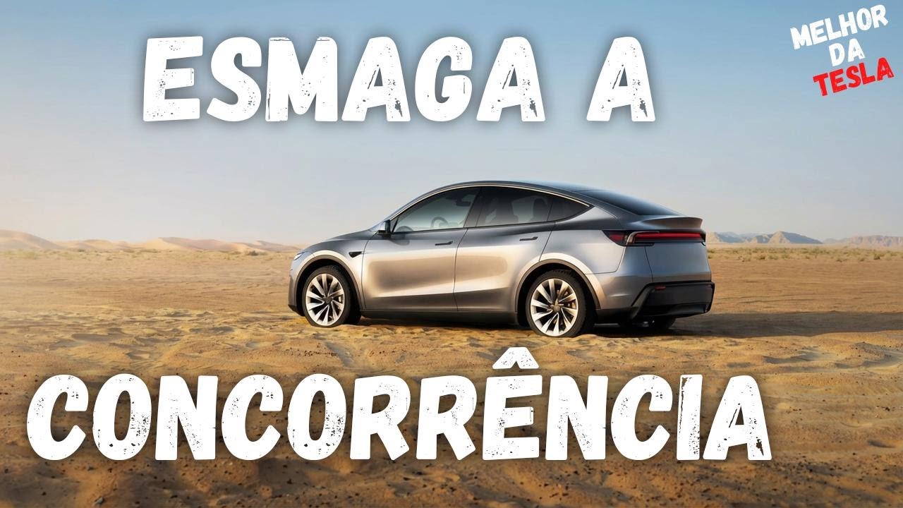 Tesla domina vendas de elétricos nos EUA: concorrência fica pra trás com 59% de mercado!