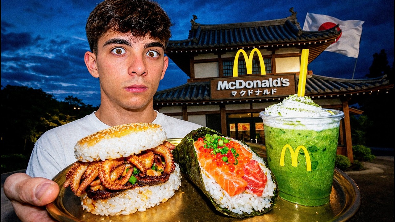 Prob&eacute; la Comida R&aacute;pida M&aacute;s Extra&ntilde;a de Jap&oacute;n