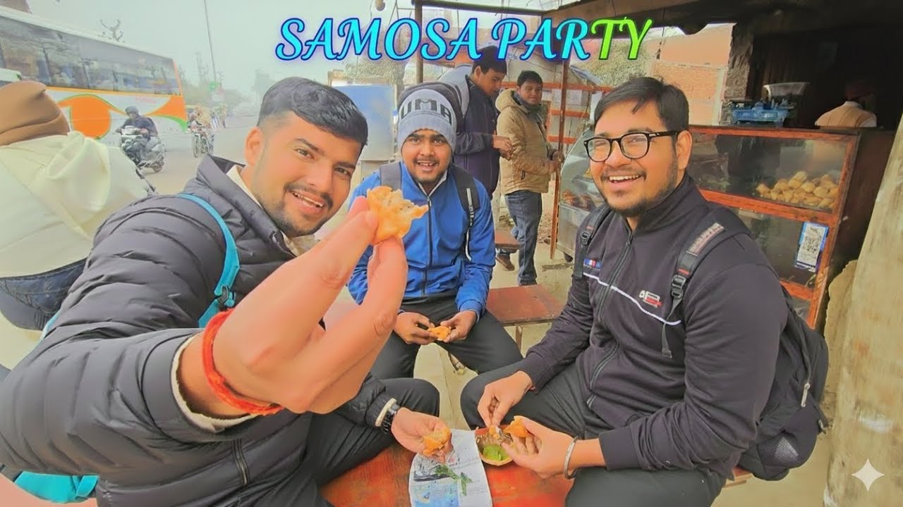 Exam se pahle hui samosa party l Exam day l Samosa party