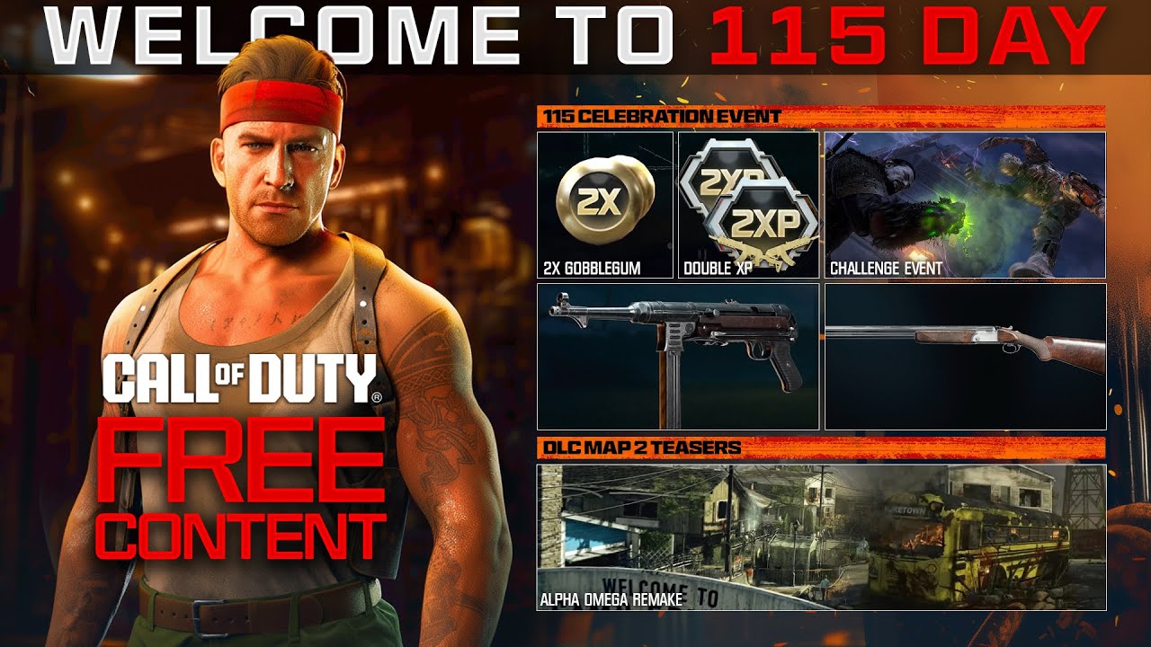 NEW Black Ops 7 Zombies 115 Day Content Update (DLC 2, Events, & More!)