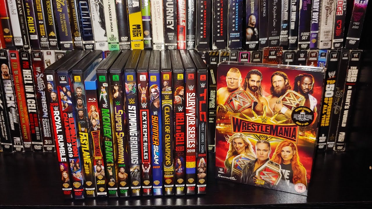 WWE 2019 PPV DVD Collection