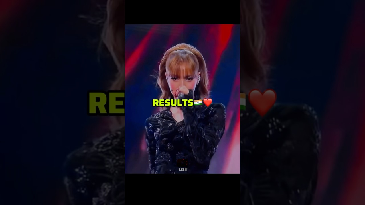 Proud moment for Indian Blinks 🇮🇳😭🫶🏻||#blackpink #lisa #trending #shorts