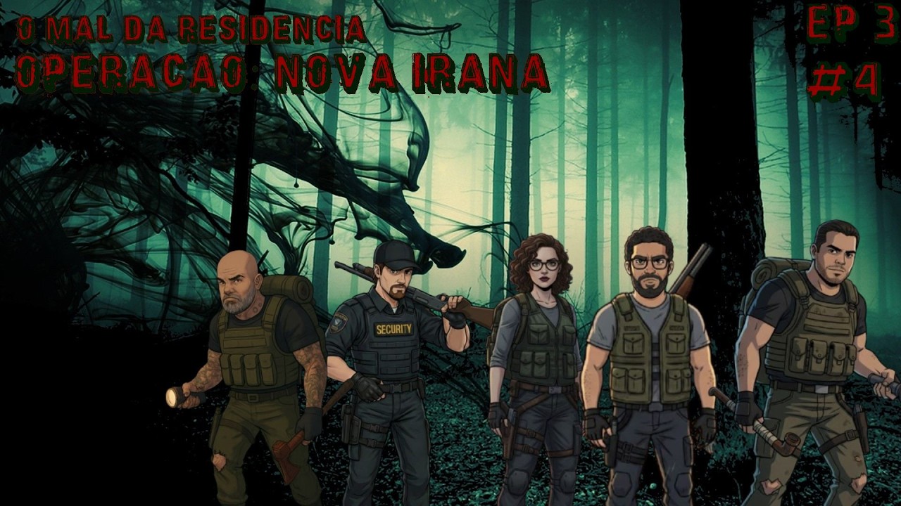 O mal da residência que é na cidade - Alien RPG - episódio 3, cena 4